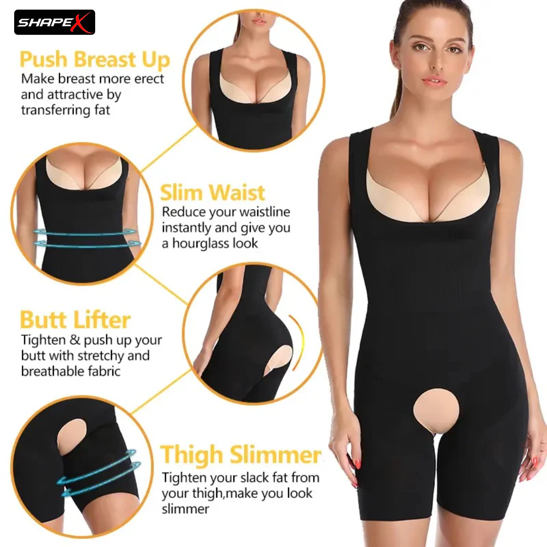 SHAPE Shapewear – Tummy Control, Butt Lifter, Thigh Slimmer – Hourglass Figure in Seconds