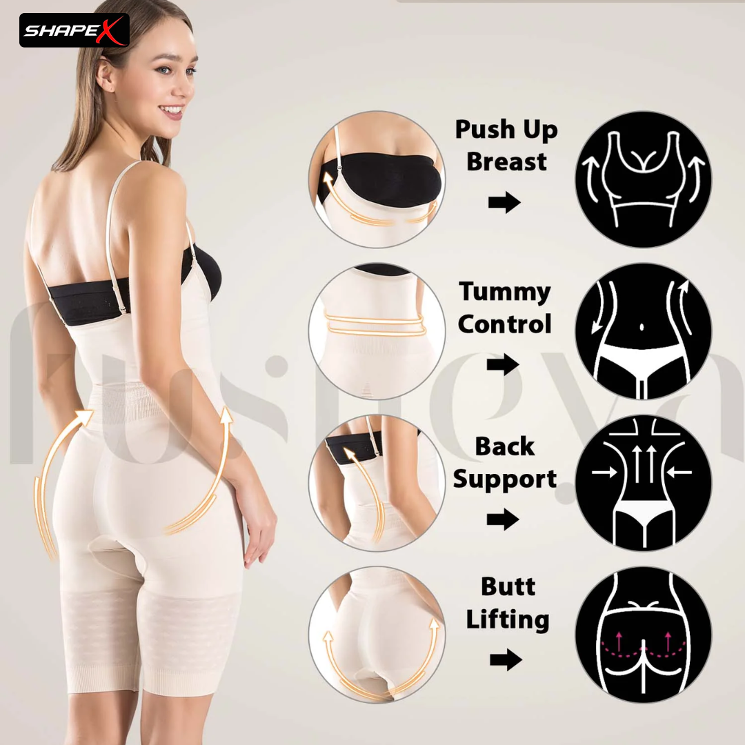 SHAPE Shapewear – Tummy Control, Butt Lifter, Thigh Slimmer – Hourglass Figure in Seconds
