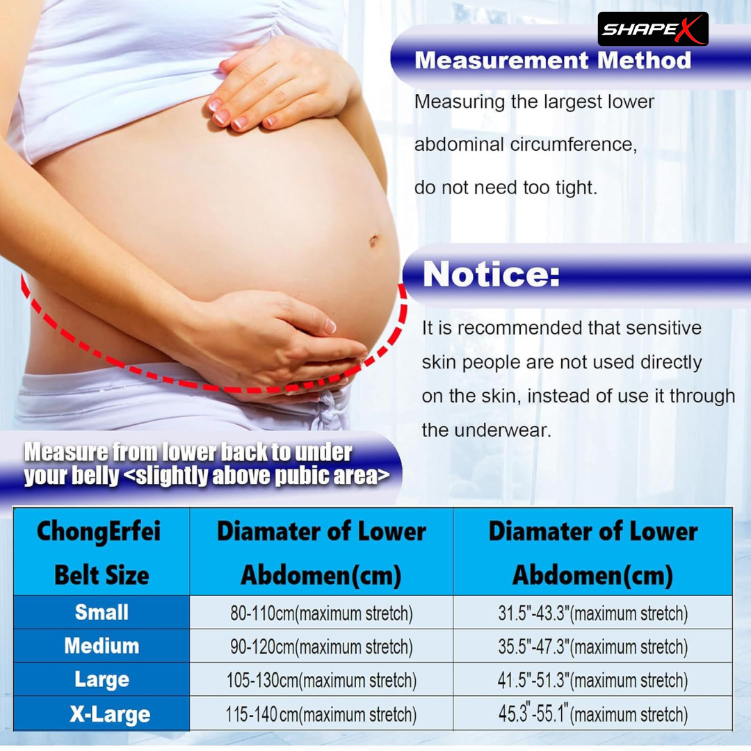 Adjustable Maternity Support Belt – 3-in-1 for Back Pain, Pelvic Pain (SPD/PGP), Bladder Pressure & Stretch Marks – Breathable Mesh, Fits All Trimesters
