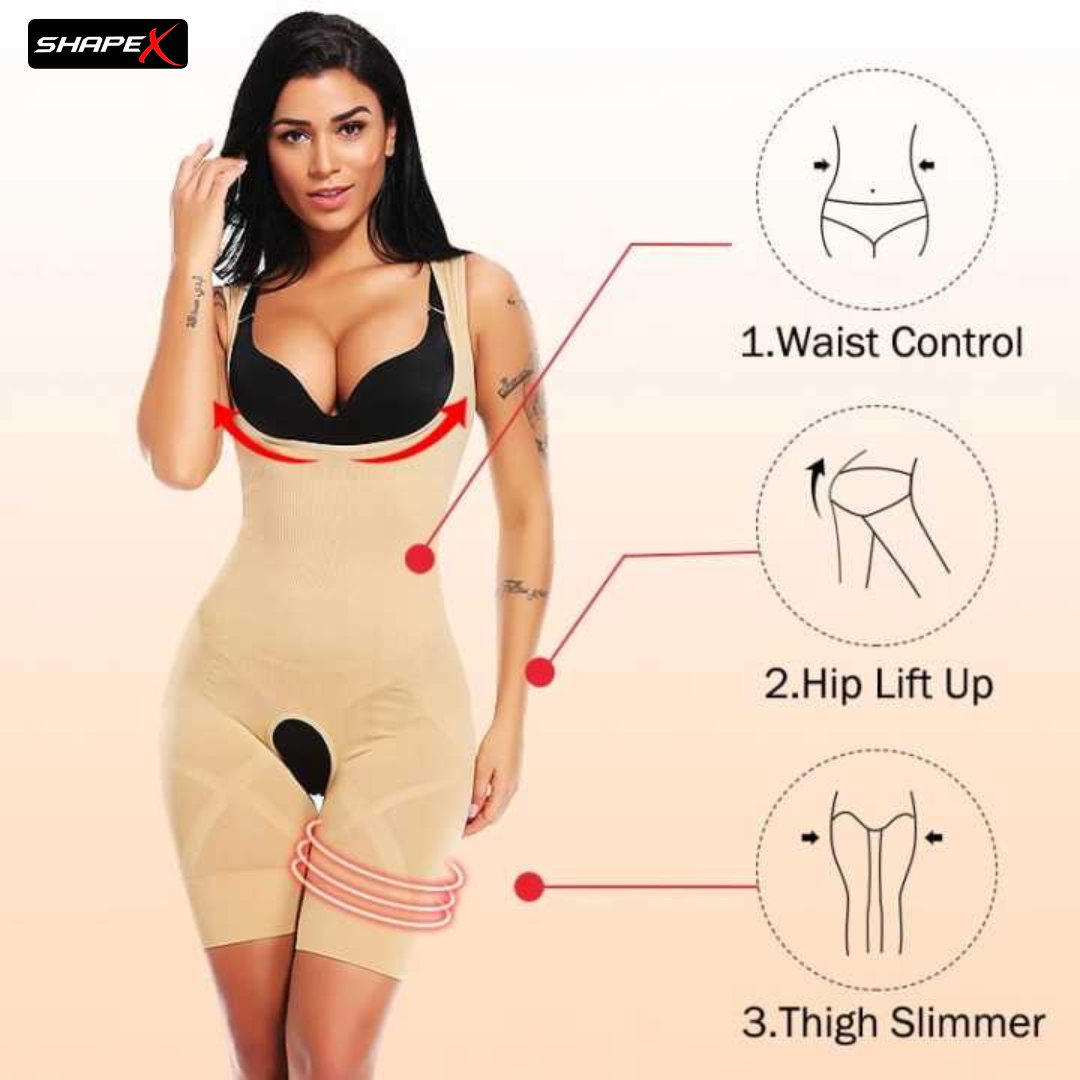 SHAPE Shapewear – Tummy Control, Butt Lifter, Thigh Slimmer – Hourglass Figure in Seconds
